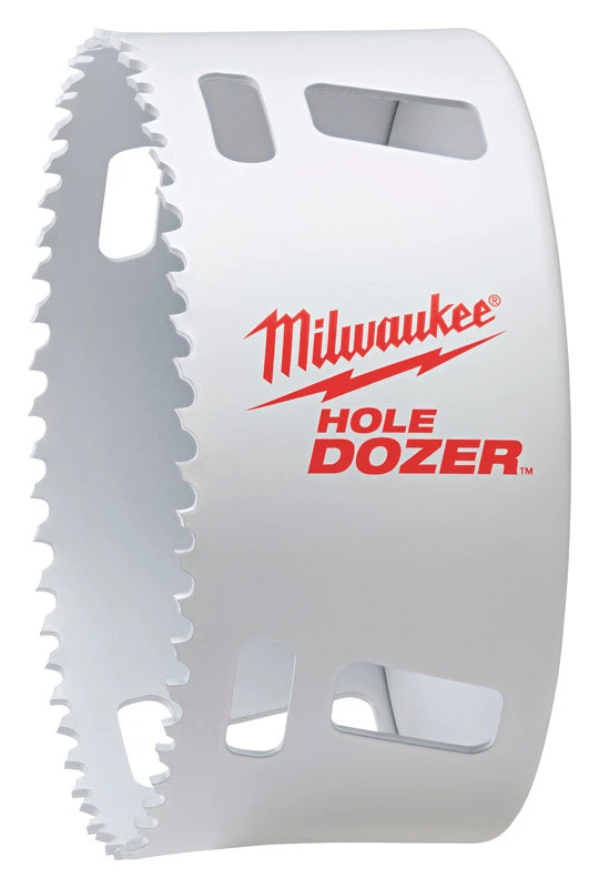 Hole Dozer 4-1/2 In. Bi-metal Hole Saw With Plug Jack