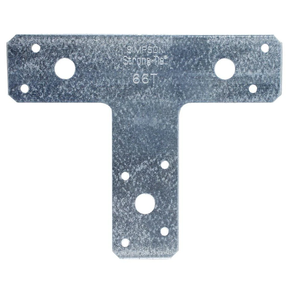 6 In. L X 5 In. H X 1-1/2 In. W T Strap Tie Connector