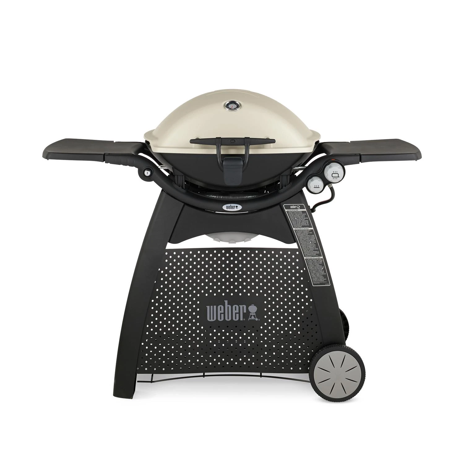 Q 3200 2-burner Liquid Propane Gas Grill With Cart And Side Tables