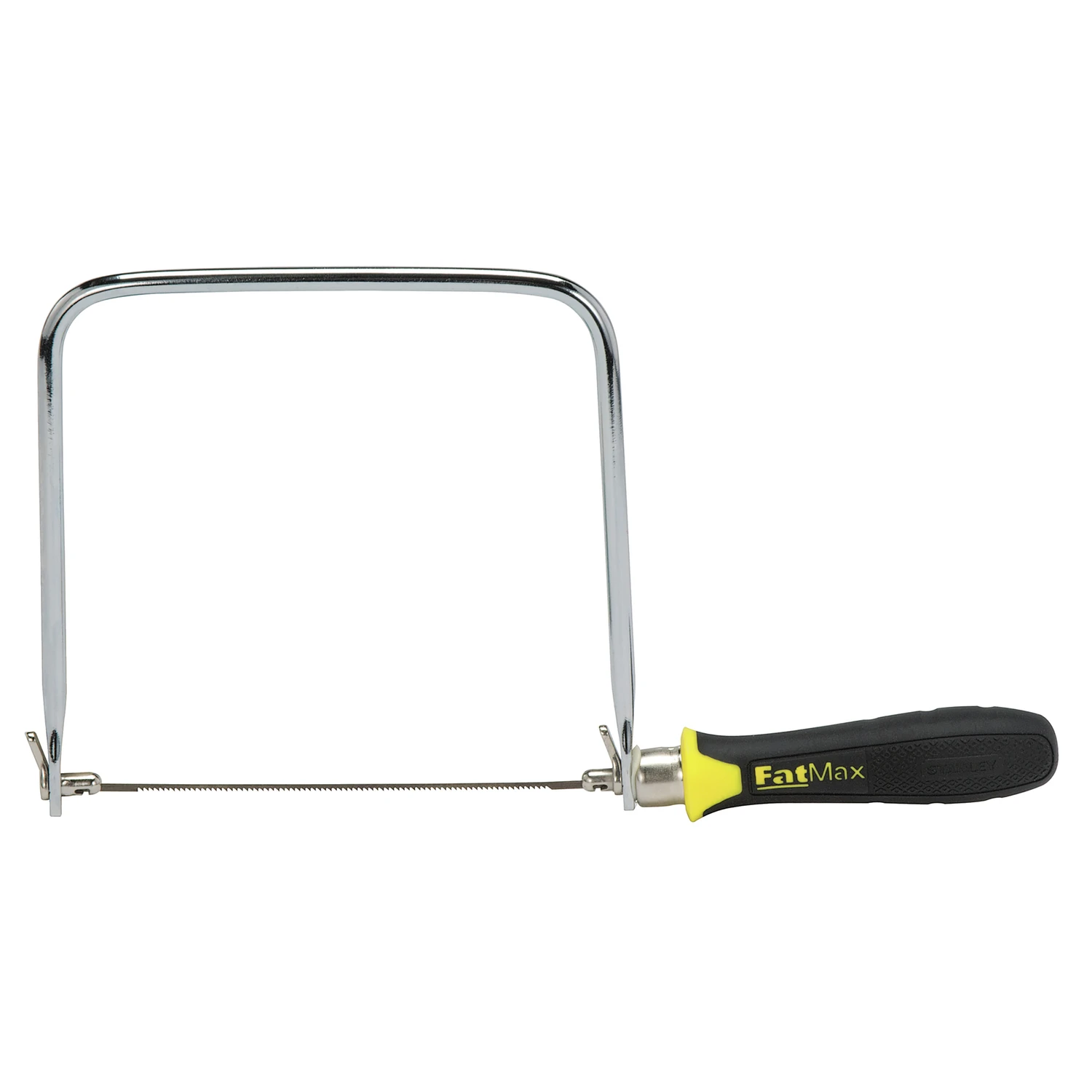 Coping Saw with Cushion Grip Handle and Three Carbon Steel Blades