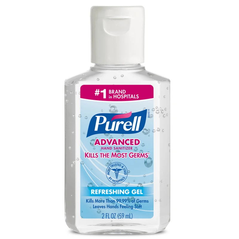 2 Oz. Advanced Hand Sanitizer Gel With Flip Cap - Refreshing & Moisturizing