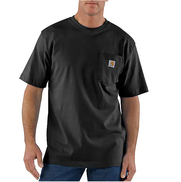 Black Pocket T-Shirt Size Extra Extra Large