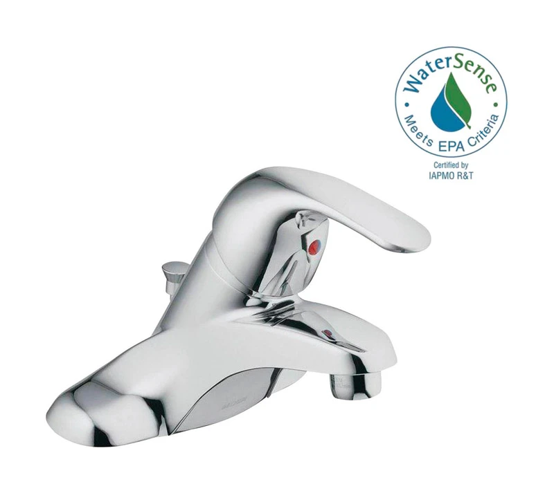 Adler 1-handle Low Arc Bathroom Faucet With Pop-up, Chrome Finish, Model Ws84503