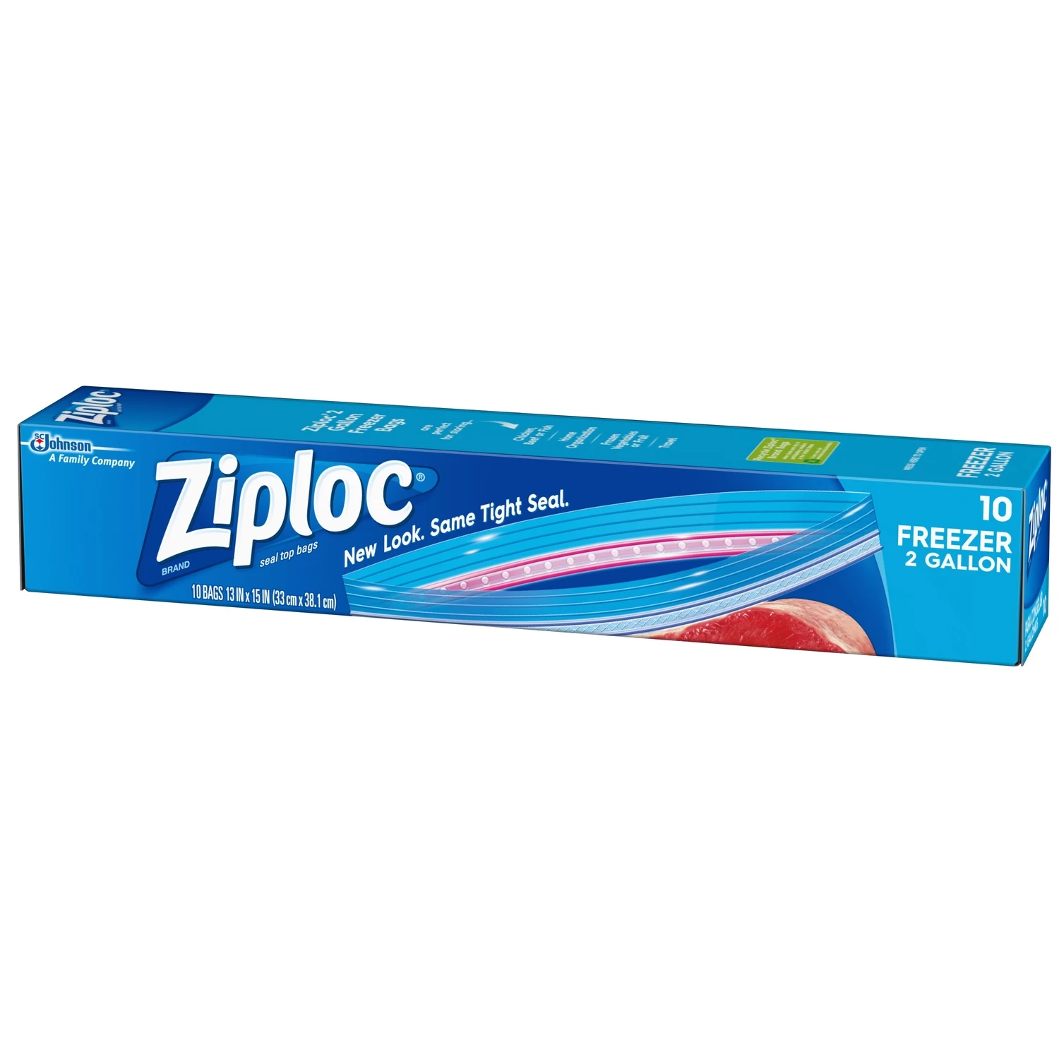 Freezer Bags, 2-Gal., 10-Ct.