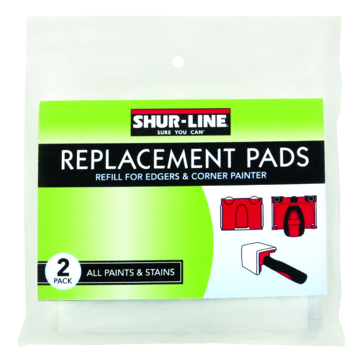 Paint Edger Refill Pads, 2-Pk.