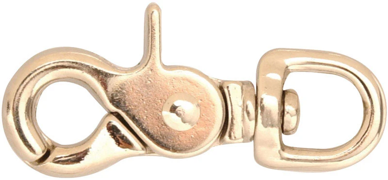 Swivel Trigger Snap Round Zinc Plated 3/8 Inch