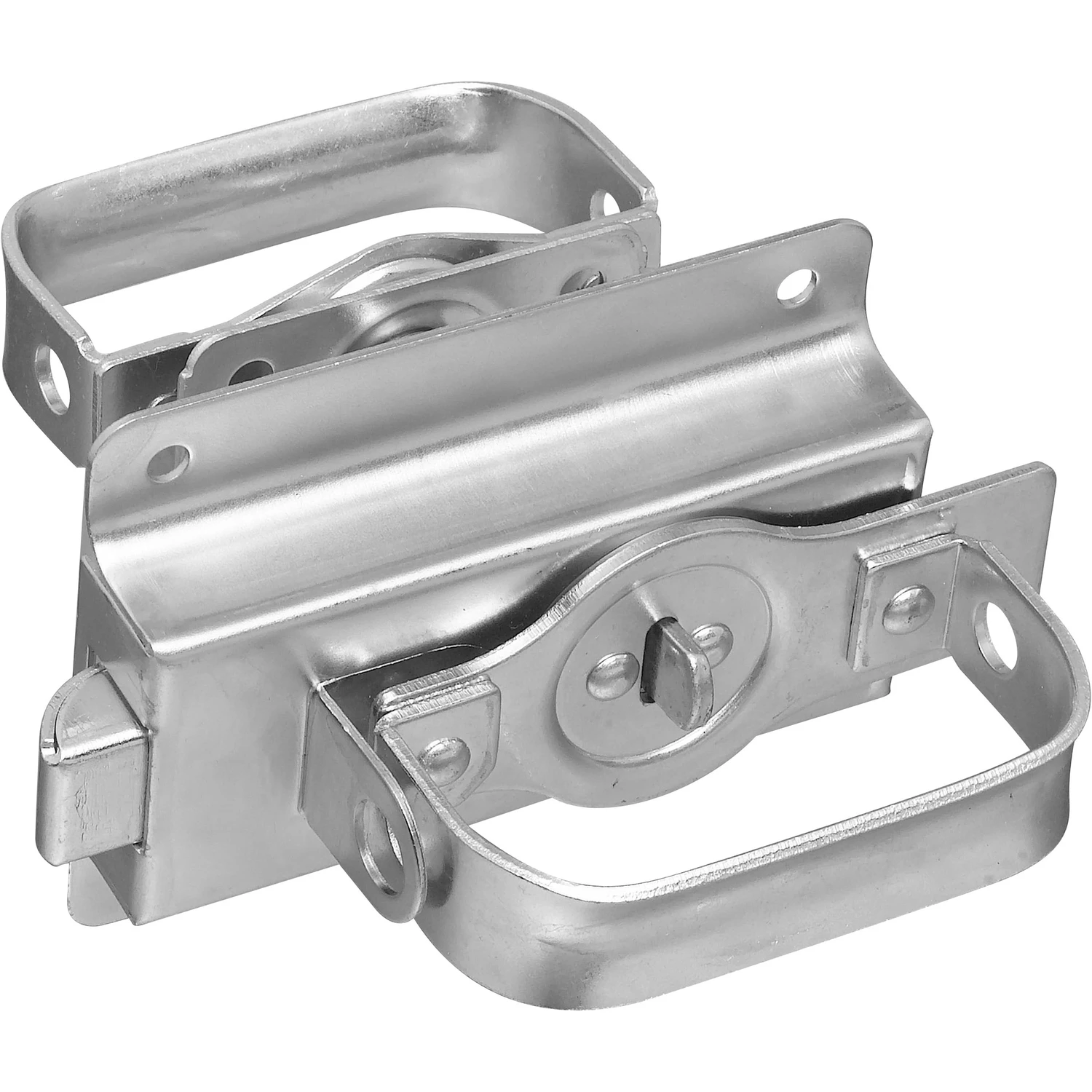 N101600 Zinc-plated Steel Swinging Door Latch For 3/4" To 2-1/4" Doors