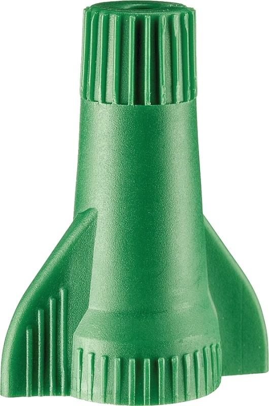 Grounding Wire Connector, 14-10 AWG, Green, 100-Pk.
