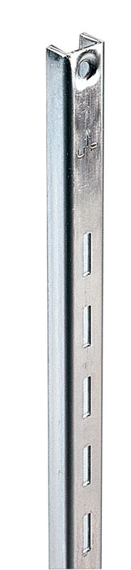 Series 180 Shelf Standard, Anochrome Steel Finish, 4 Foot Length