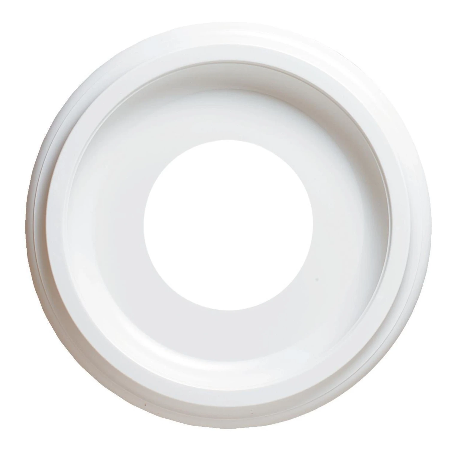 10 In. White Ceiling Fan Medallion, Model 77037