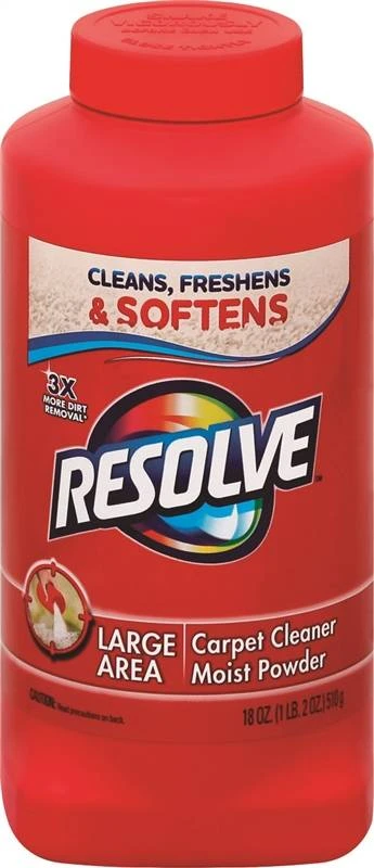 Resolve 18 Ounce Deep Clean Carpet Powder For Large Areas, Fast Drying Formula