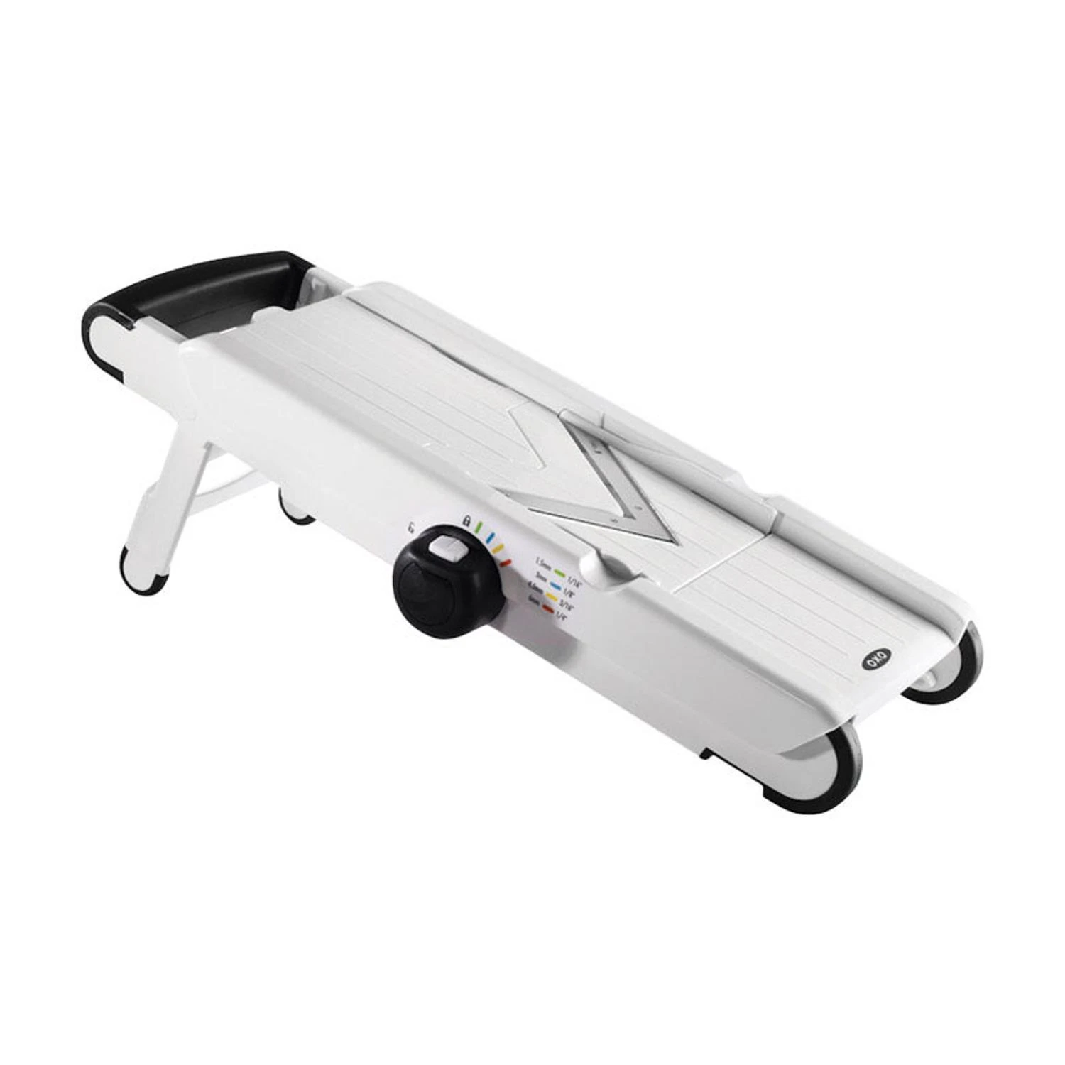 Adjustable V-blade Mandoline Slicer, Stainless Steel Blade, Dishwasher Safe