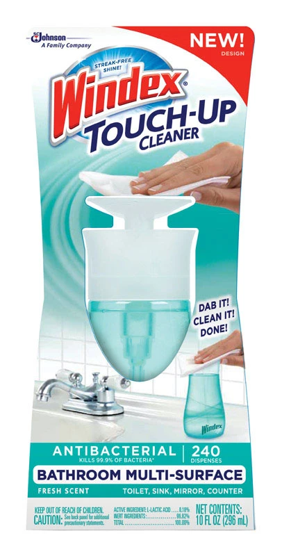 Windex Touch-up Cleaner Fresh Scent 10 Oz Multi-surface Disinfectant