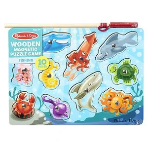 Fishing Magnetic Puzzle Game - Engaging Educational Toy For Kids