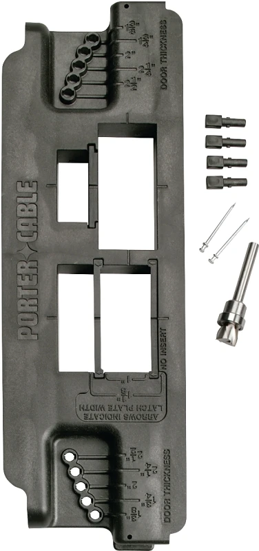 59375 Strike And Latch Template, 7.13 In L X 16 In W