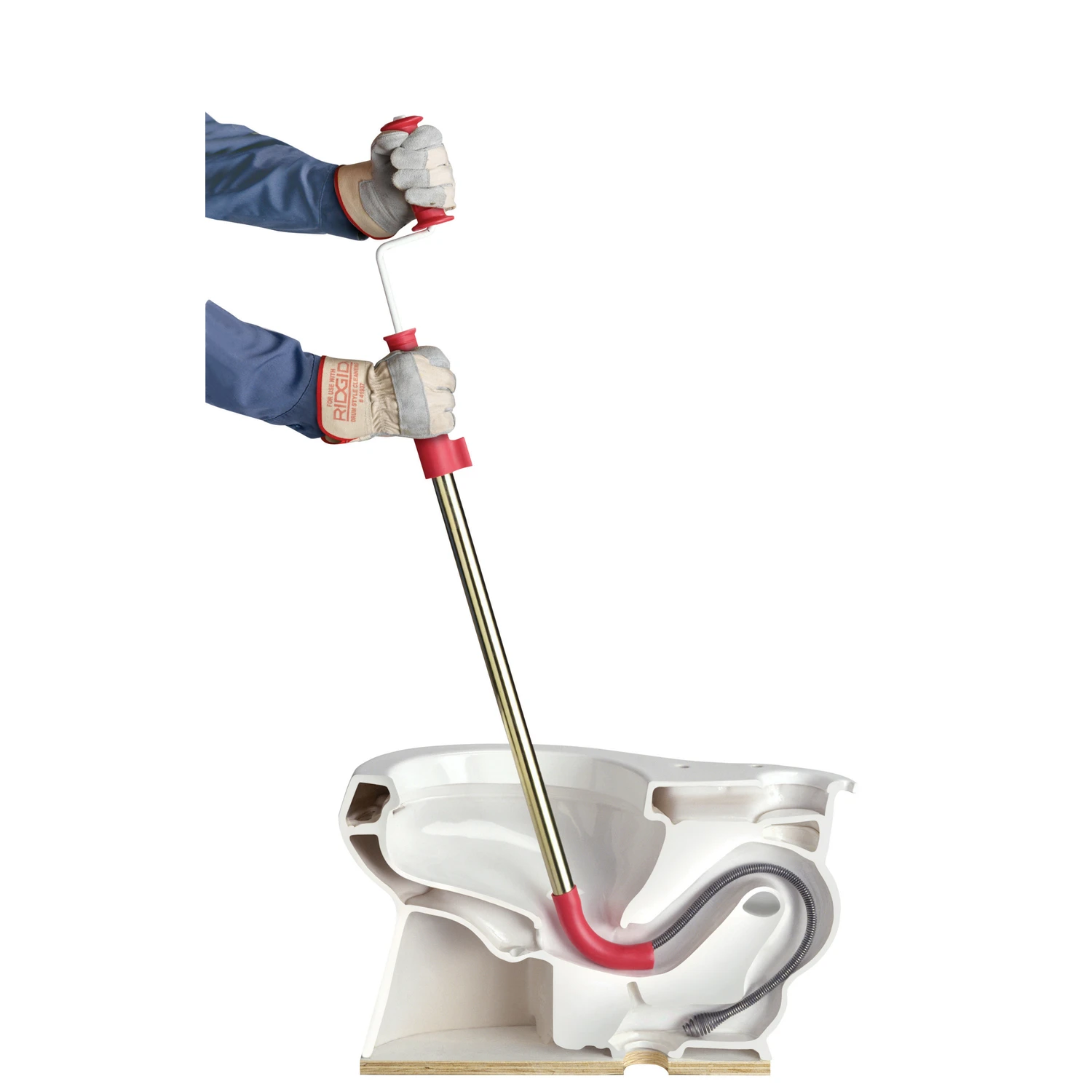 3 Ft. L Toilet Auger With Bulb Head And Kink Resistant Cable