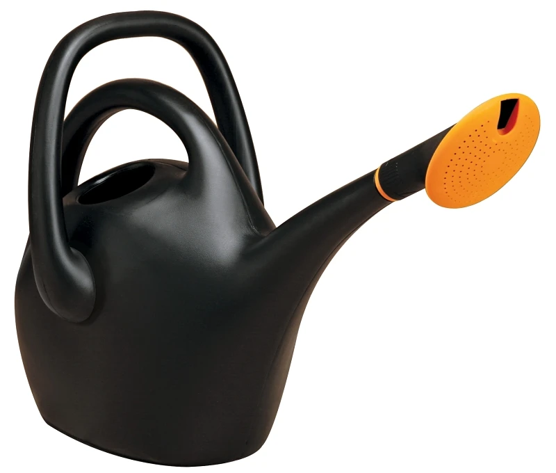 2.6 Gallon Easy-pour Watering Can, Black, Model Ezpwc2.6