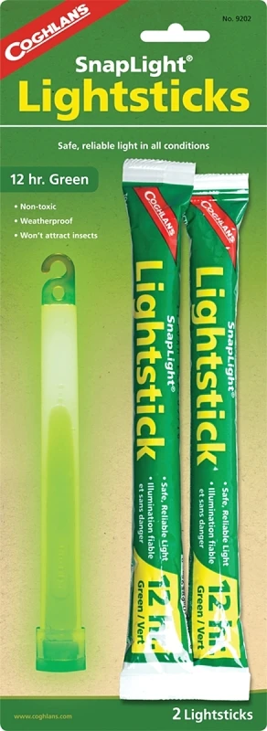 Coghlan's Green Lightsticks, 2-Pk. | Richmond Home Supply Inc