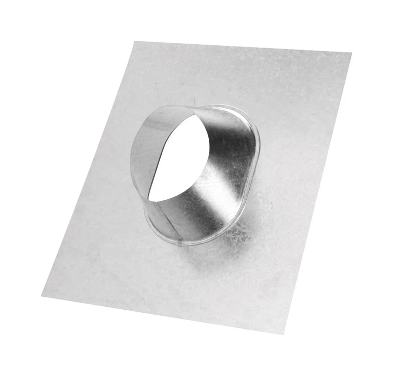 4 In. Rv Gas Vent Adjustable Roof Flashing, Aluminum/steel, Type B