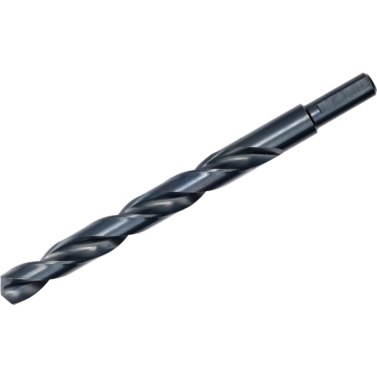 Thunderbolt 31/64 In. Black Oxide Drill Bit, 5-7/8 In. Length, 3/8 In. Shank