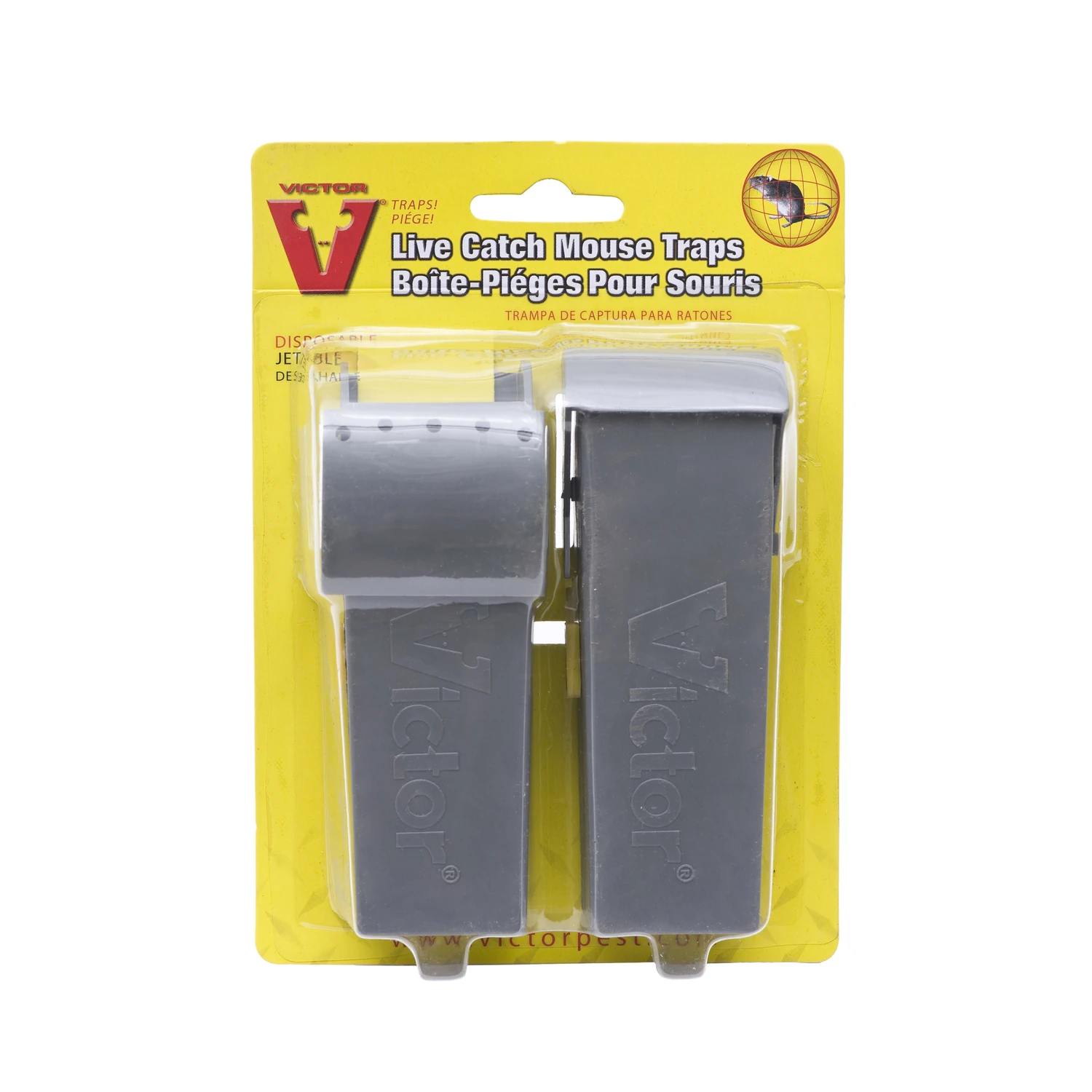 Live Catch Mouse Trap, 2-Pk.