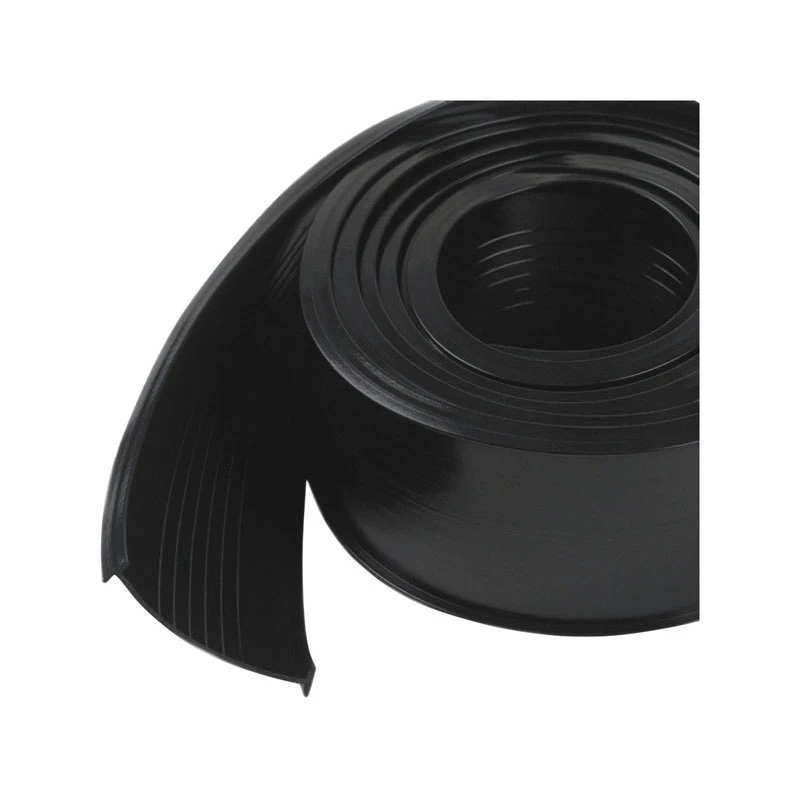 18 Ft. Black Vinyl Garage Door Bottom Seal, 2-5/8 In. Wide