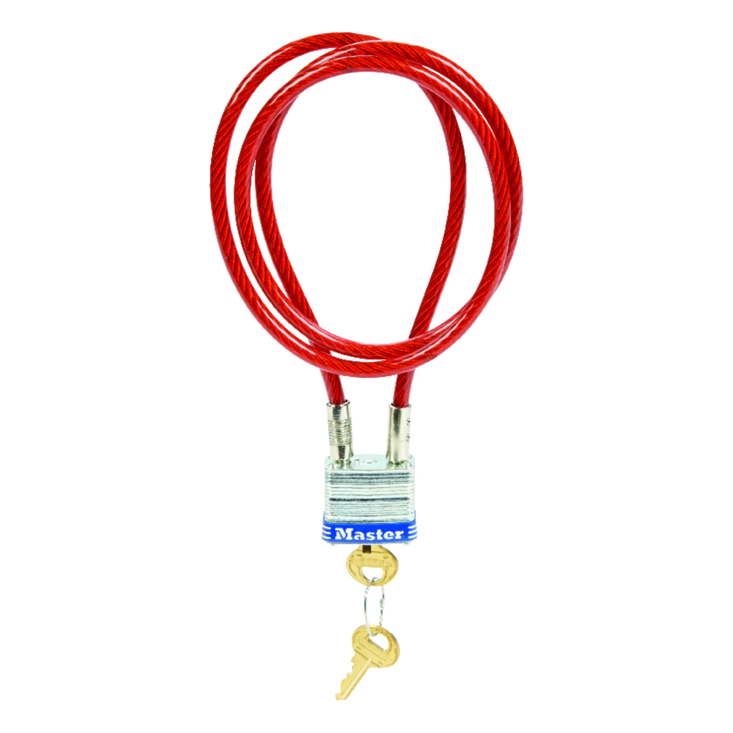 Master Lock 3/16 in. D X 36 in. L Vinyl Coated Steel Locking Cable