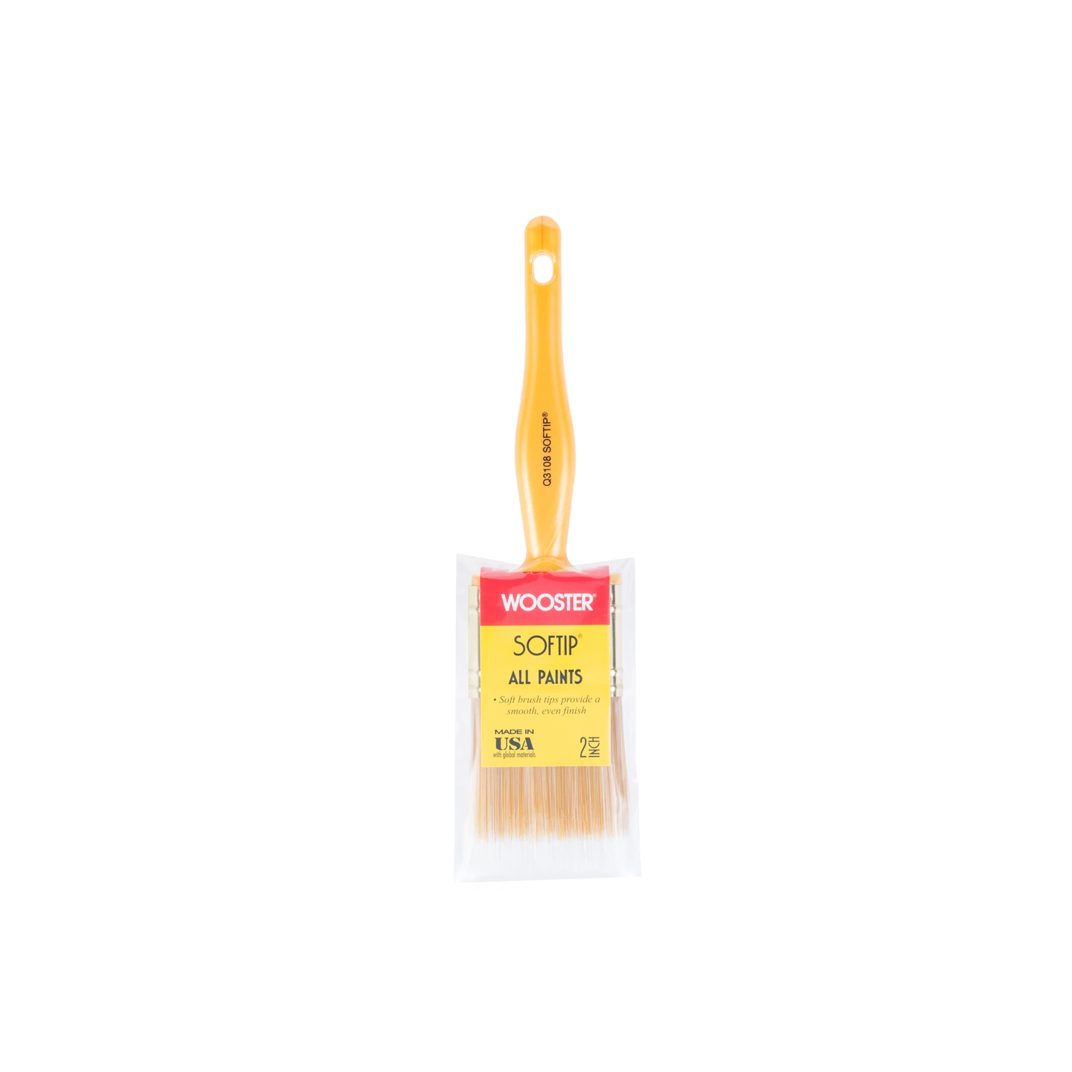 Softip Paint Brush, 2 Inch, High-Quality Bristles for Smooth Finish