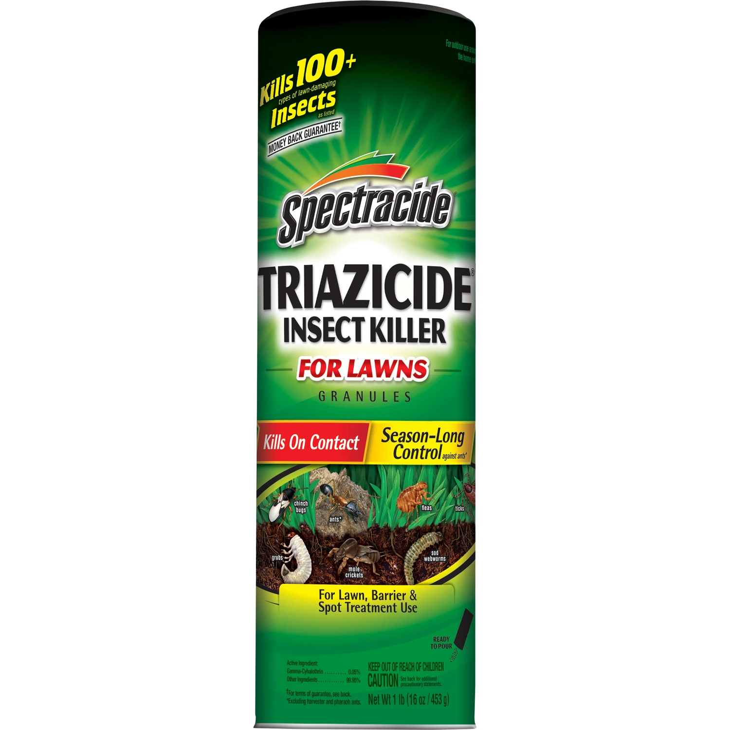 Triazicide 1 Lb. Ready To Use Granules Insect Killer For Lawns