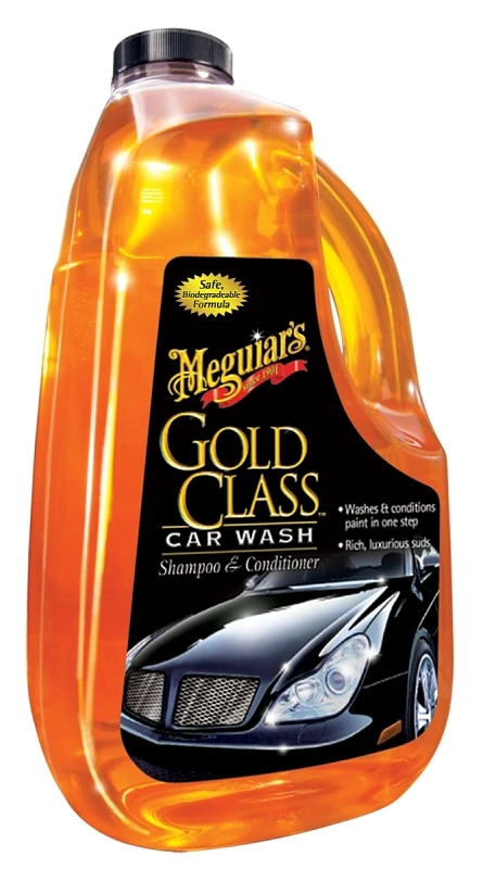 Gold Class 64 Oz. Car Wash Shampoo And Conditioner - Premium Liquid Formula
