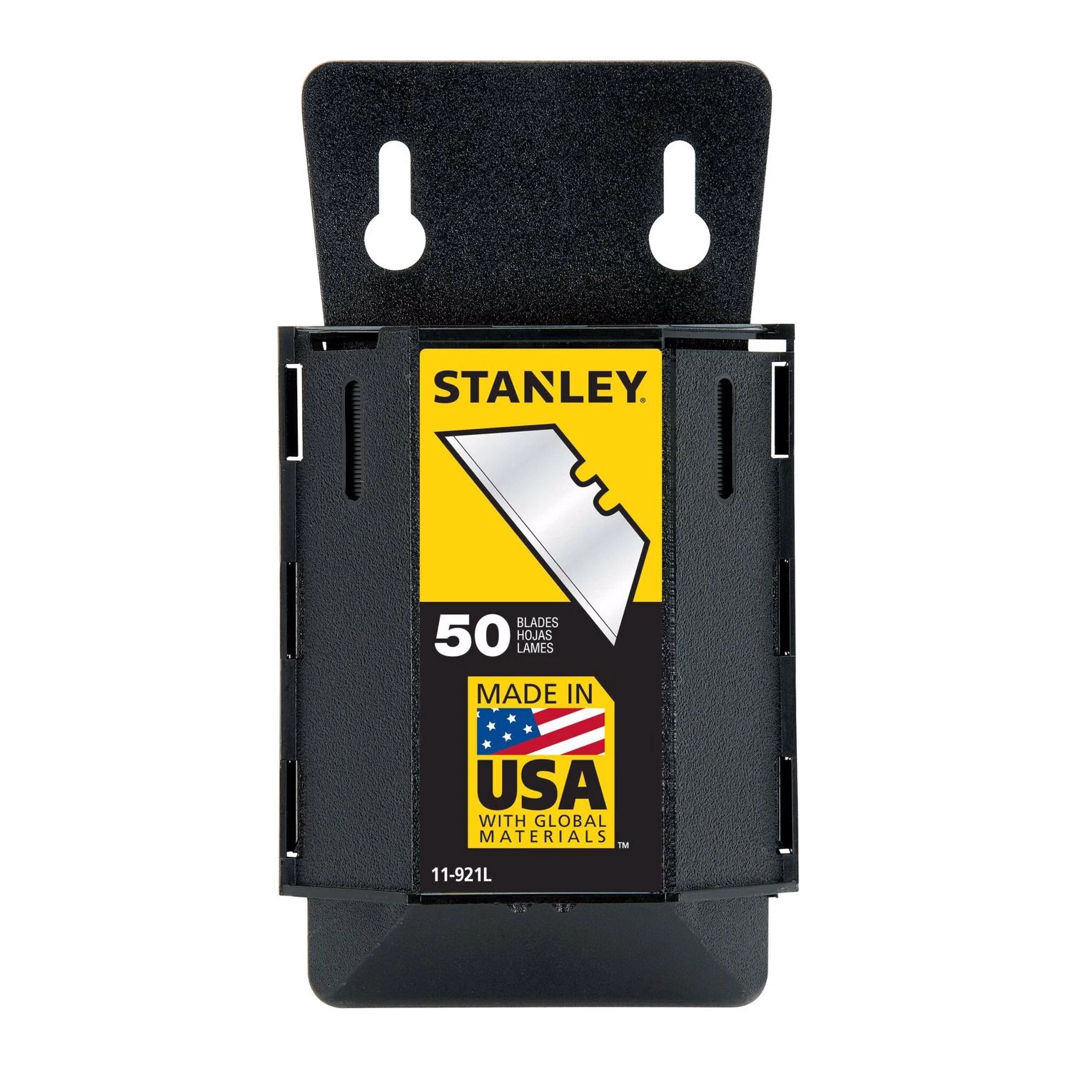 Stanley 2-Point Heavy-Duty 2-7/16 In. Utility Knife Blade (50-Pack)