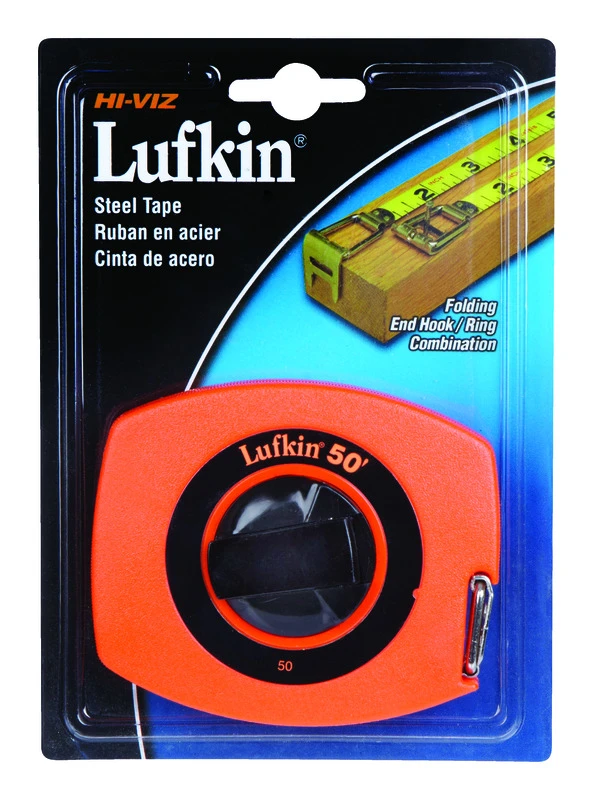 3/8 in. x 50 ft. Universal Lightweight Long Steel Tape Measure