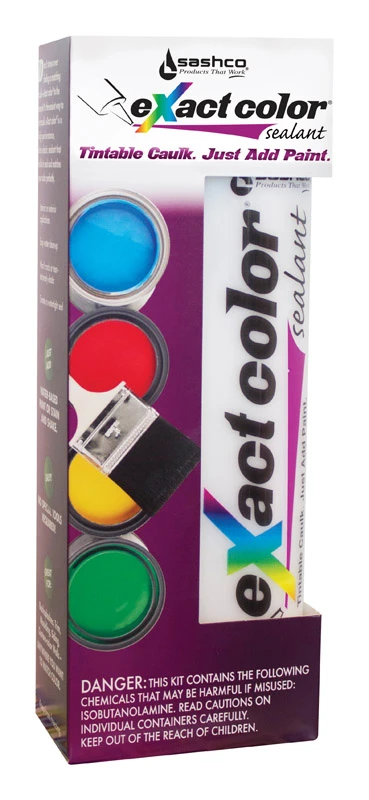 Exact Color Tintable Caulking Kit, 9.5-oz.