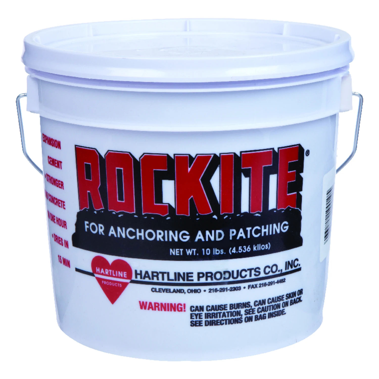 10 Lb Plastic Pail Fast Setting Hydraulic Cement For Anchoring And Patching