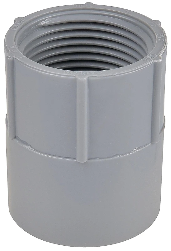 1-1/2 In. Female Threaded & Socket Pvc Conduit Adapter E942hr