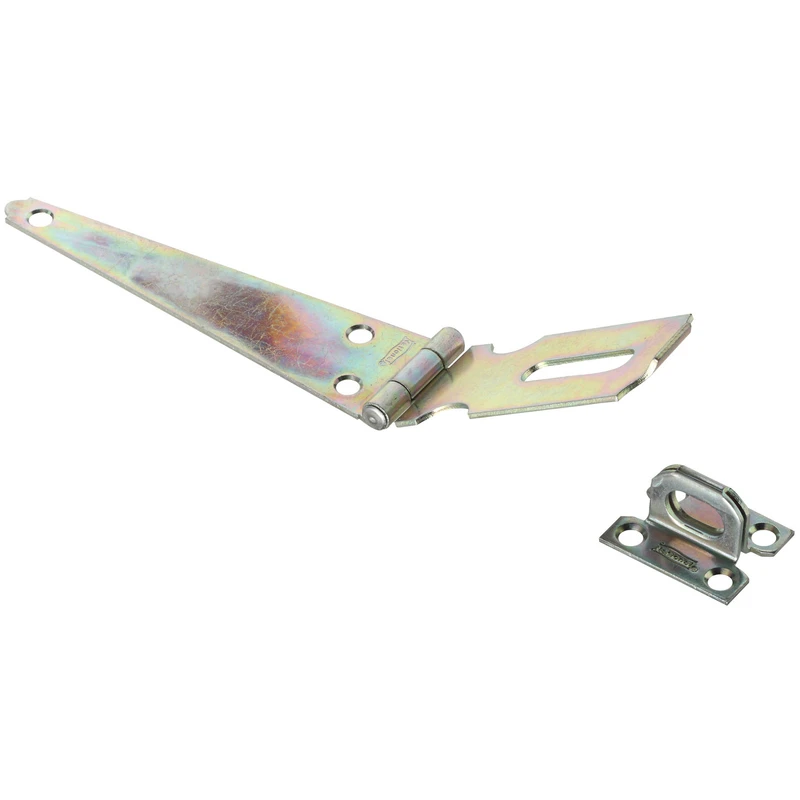 Hinge Hasp, Zinc, 6 In.