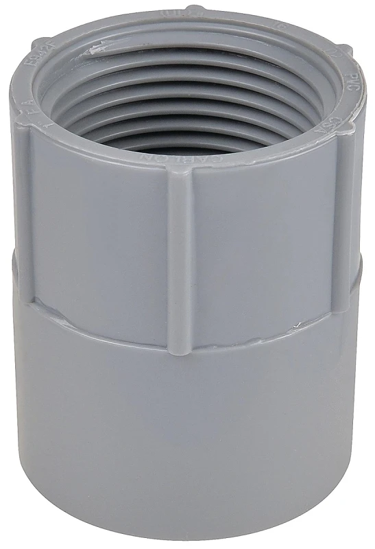 2 In. Female Threaded & Socket Pvc Conduit Adapter E942jr