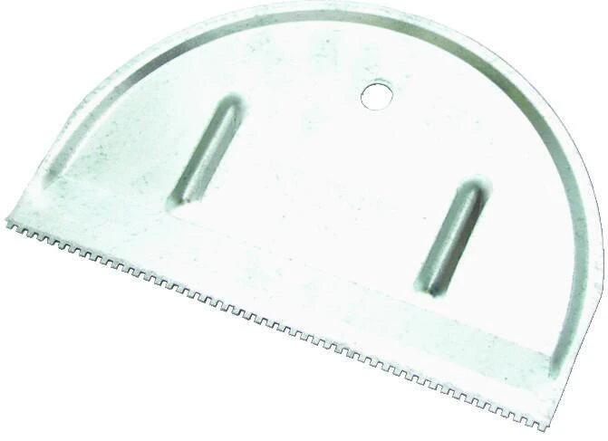 1/16 In. Square-notch Half Moon Adhesive Spreader, 6 In. Width