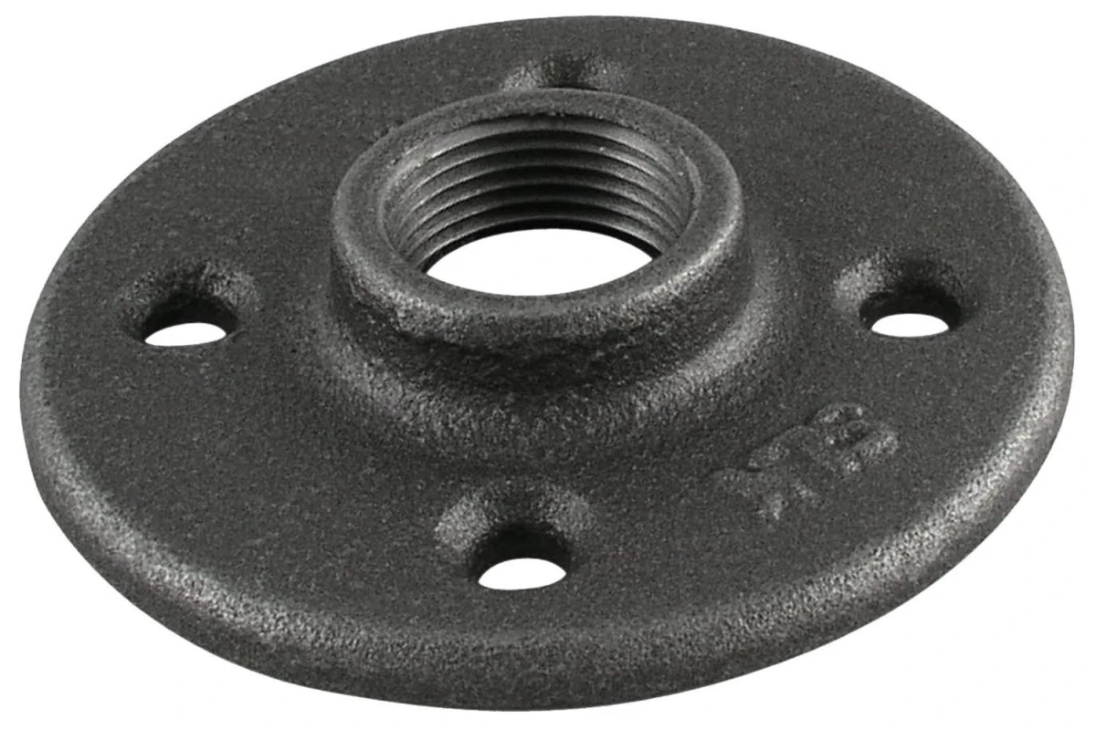 1 In. Black Pipe Flange