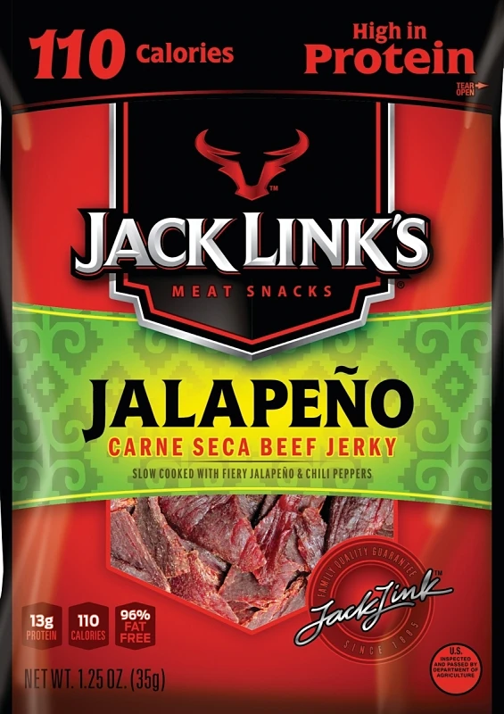 Jack Link's Jalapeno Beef Jerky 2.85 oz Pegged