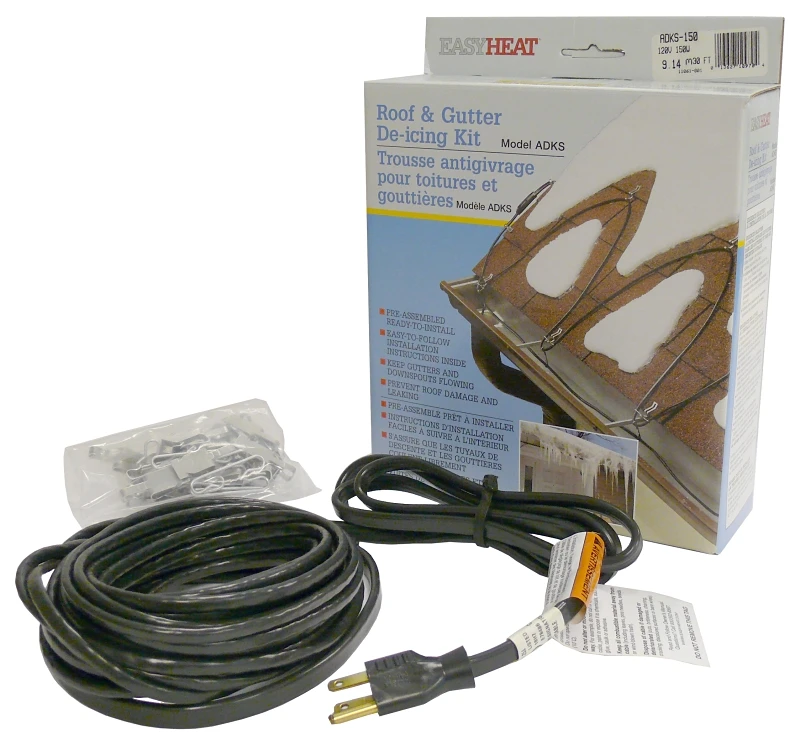 20 Ft. 120v 5w De-icing Roof And Gutter Cable Adks100