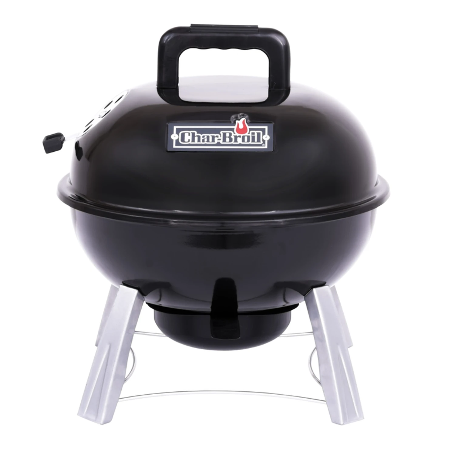 14 In. Portable Charcoal Grill With Porcelain Coated Grates