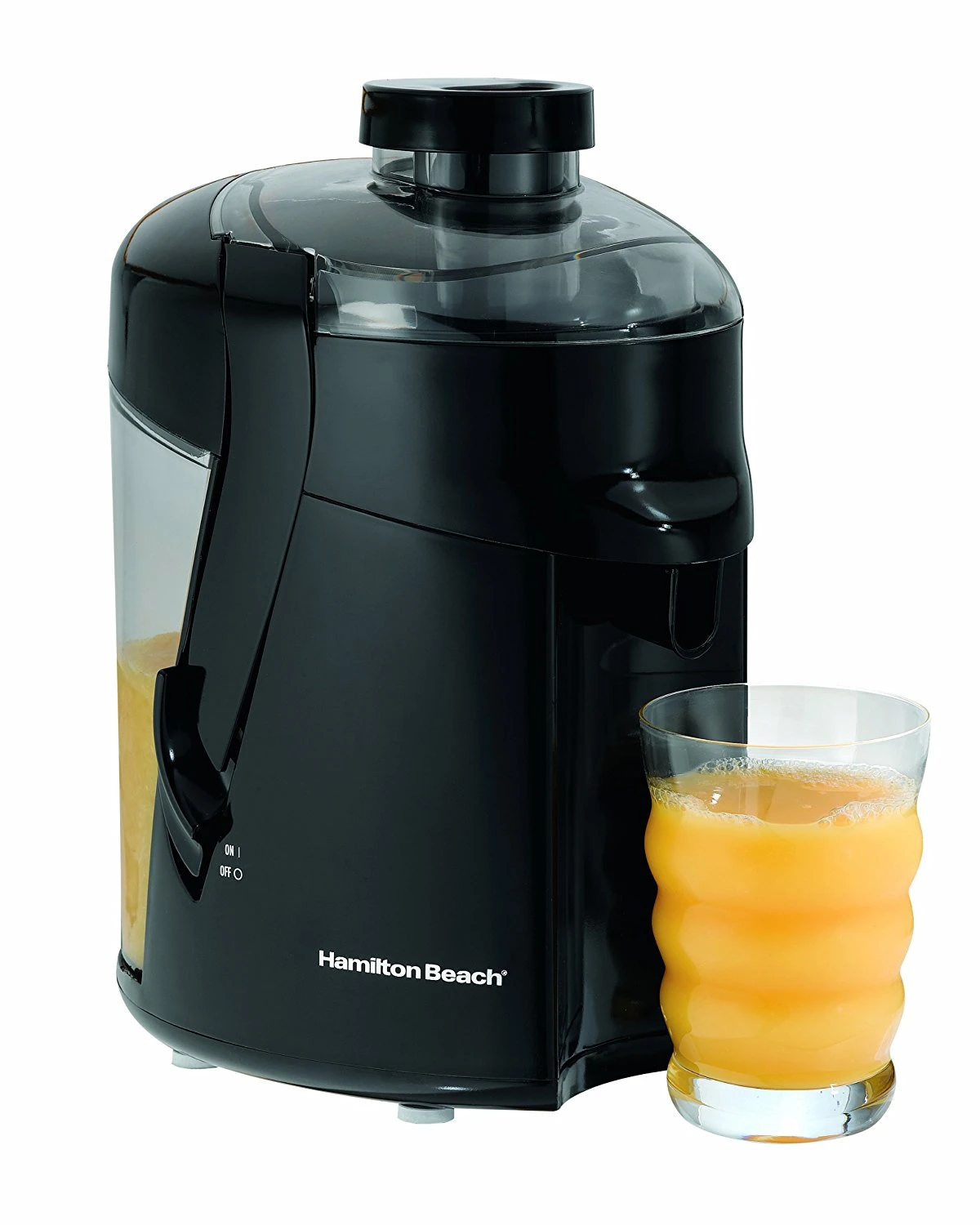 Hamilton Beach Healthsmart Black Stainless Steel 12 Oz Juice Extractor Model 67801