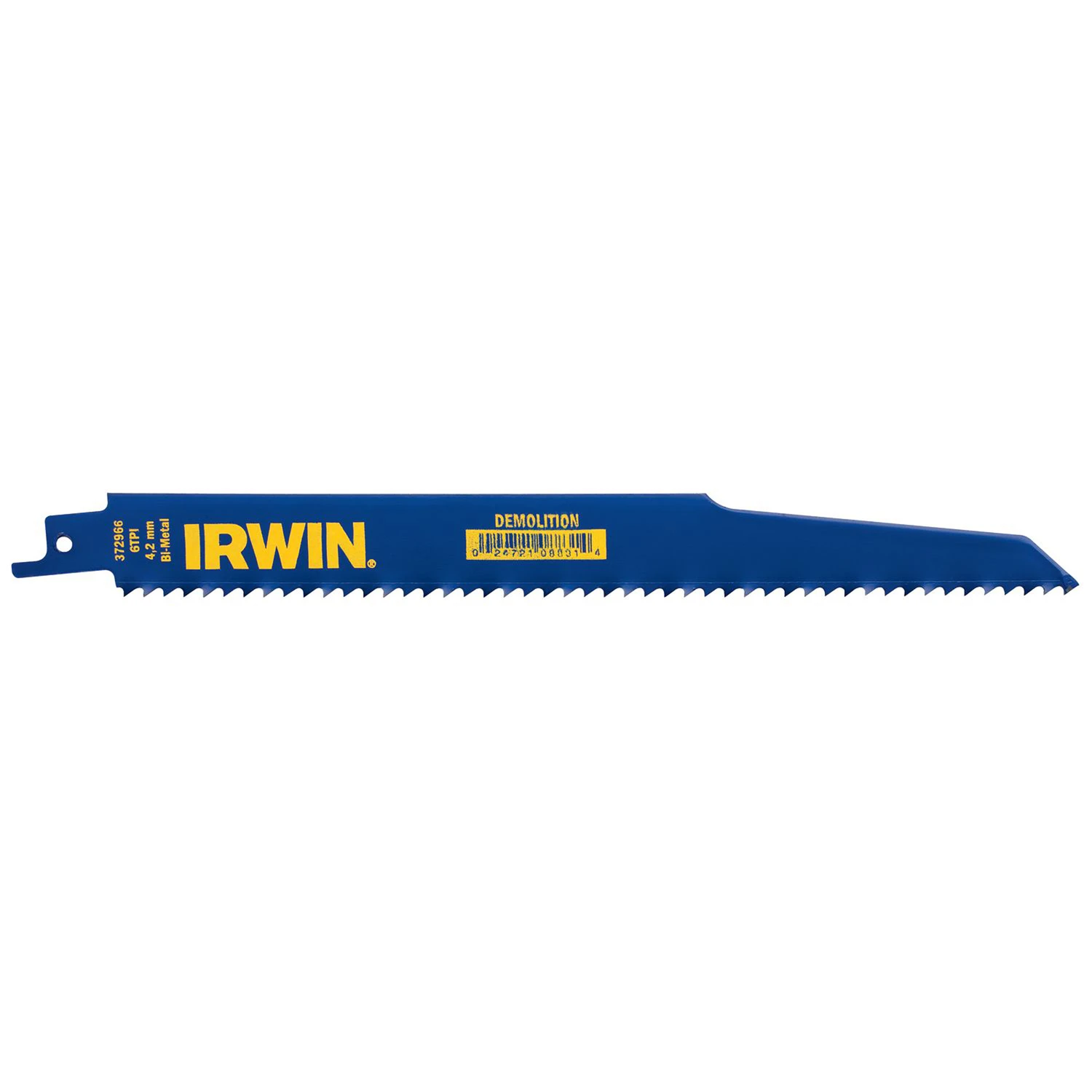 372966p5 9 In. Bi-metal Reciprocating Saw Blade 6 Tpi, 5 Pk