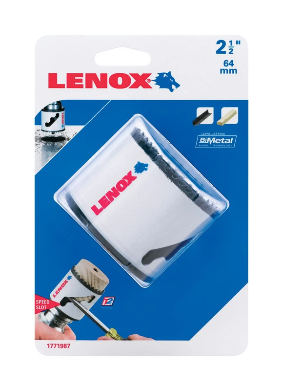 Speed Slot 2-1/2 In. Bi-metal Hole Saw - Model 3004040l