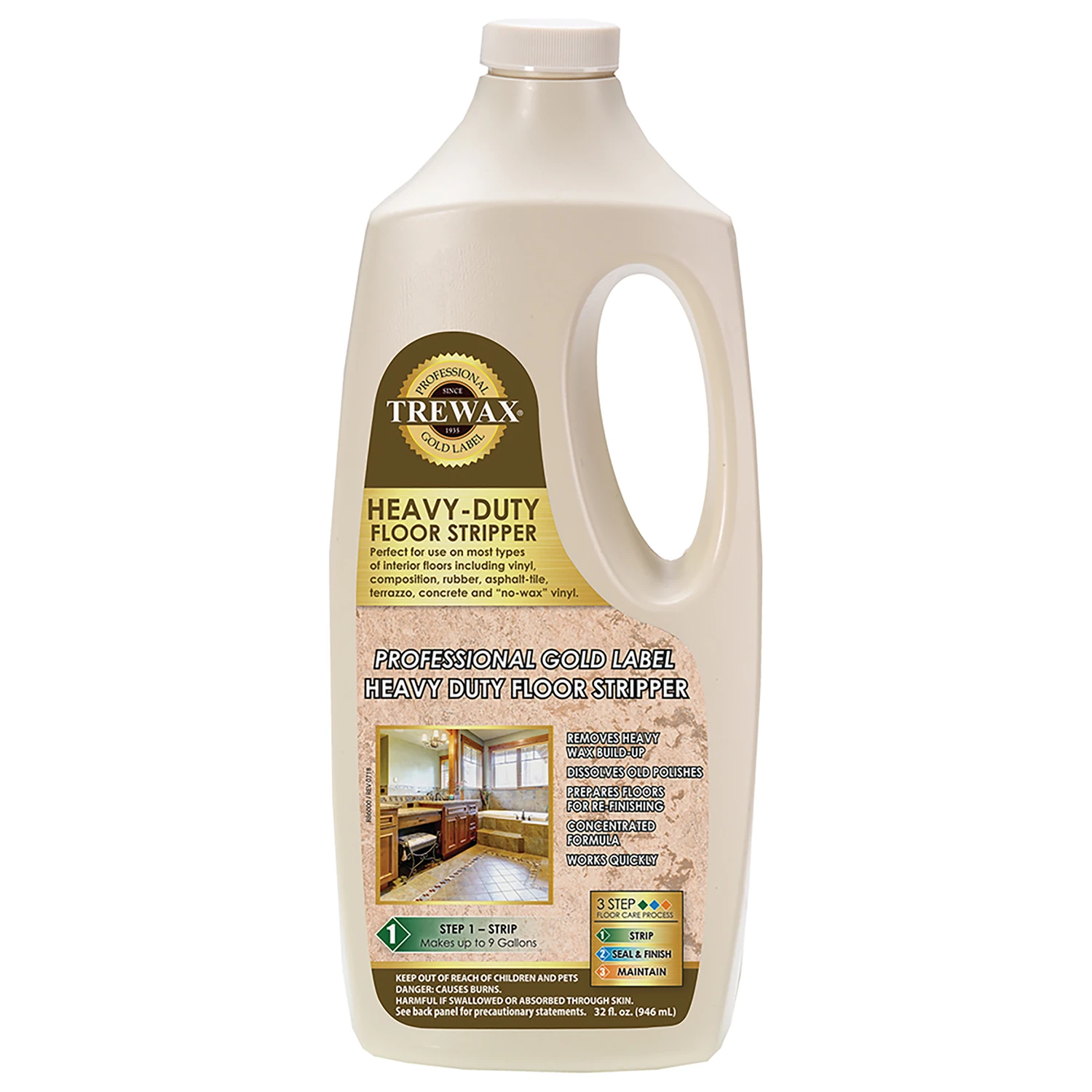 32 Oz. Instant Wax Remover - Concentrated No Scrub Formula