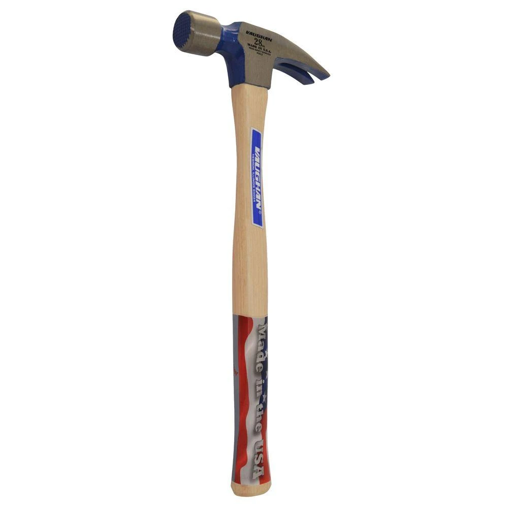 28 Oz. Milled-face Framing Hammer With 18" Hickory Handle