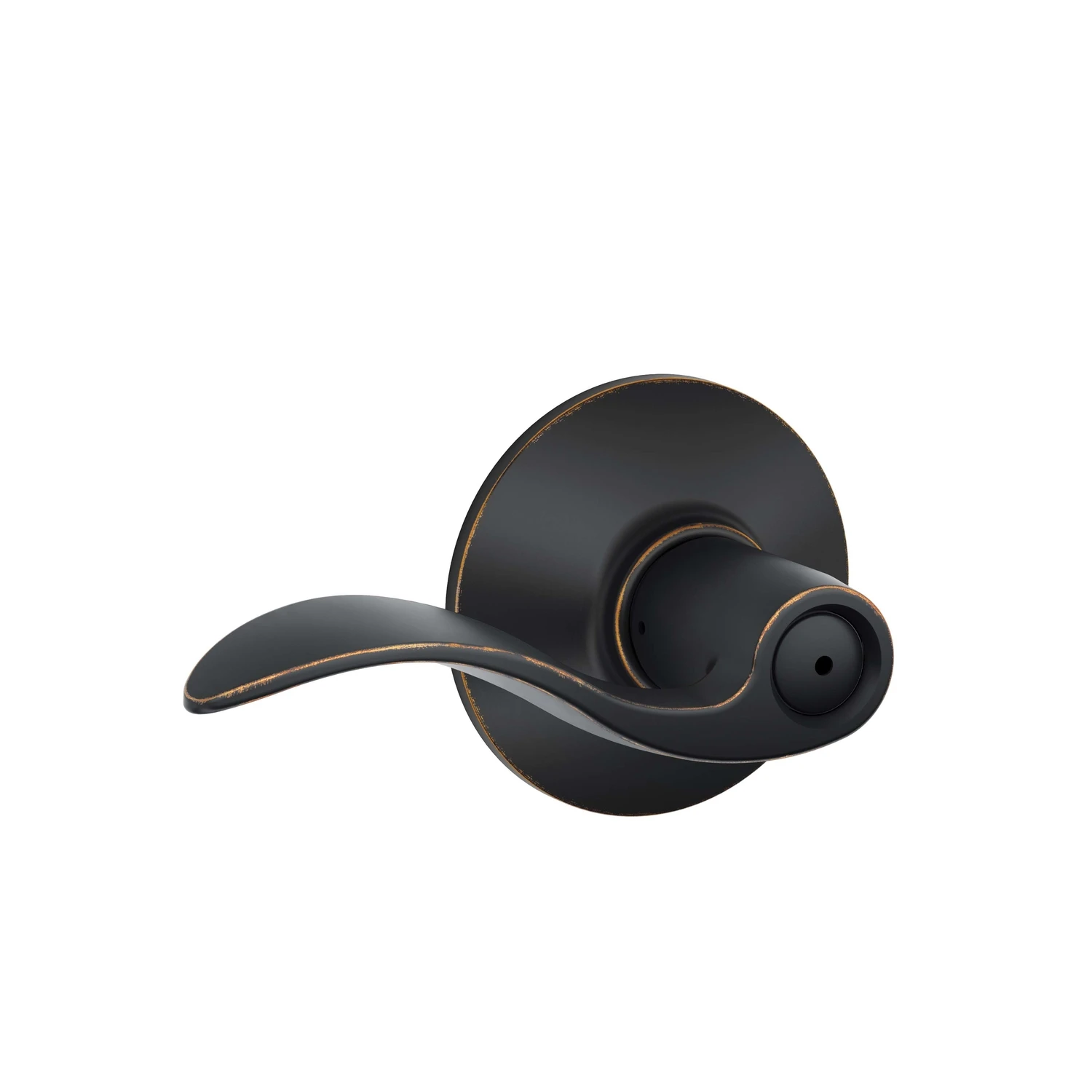 Aged Bronze Finish Accent Lever Door Handle