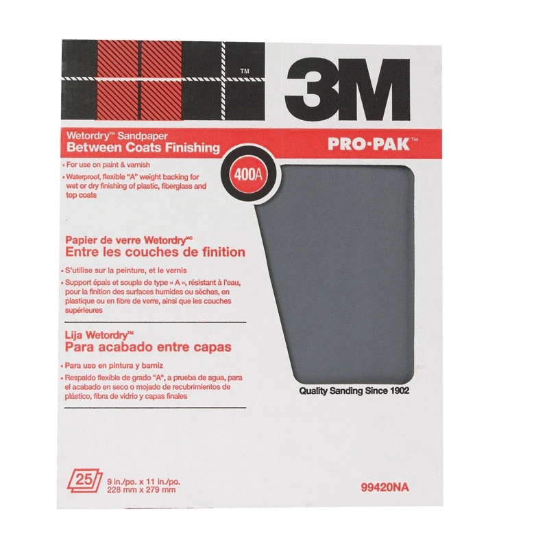 25CT9X11 400G SANDPAPER