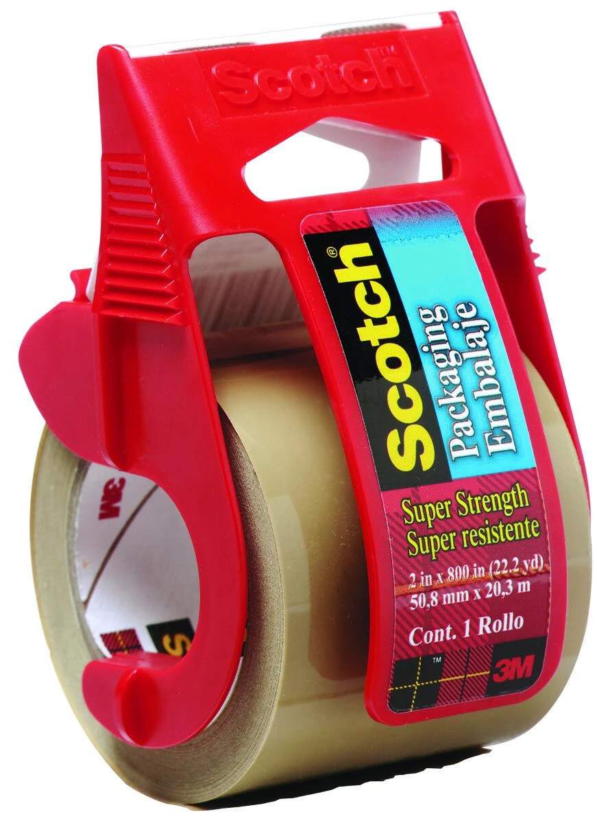 Polypropylene Sealing Tape 1.88 Inch by 800 Inch Roll for Durable Sealing